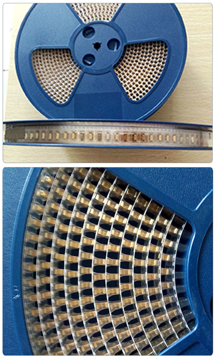 SMD彈片采用載帶包裝，SMT方式取代人工，節約成本