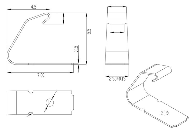 導電彈片高屏蔽高彈性耐腐蝕